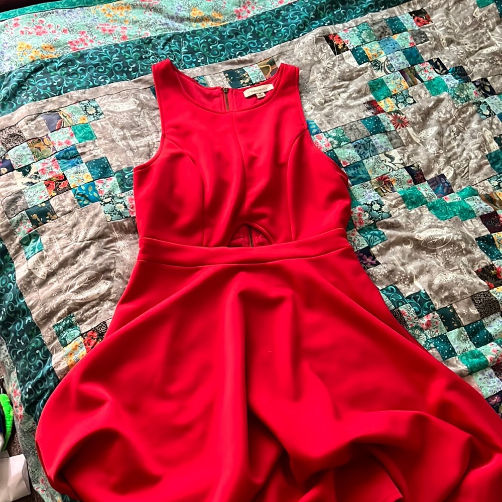 Francesca’s Collection Red Dress